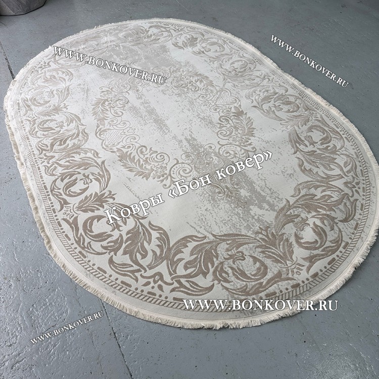 Турецкий Овальный Ковер Медальон Дизайн 30426