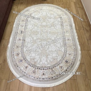 Персидский Ковер Для Гостиной Дизайн 29700 New NN Овал