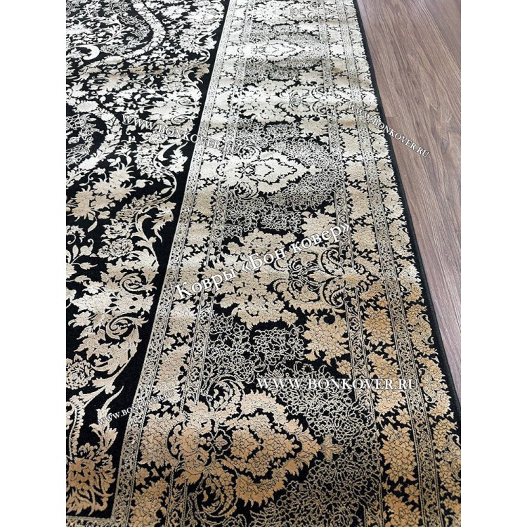 Иранский Ковер Бамбуковый Шелк Дизайн 30681