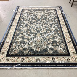 Турецкий Ковер Для Гостиной Дизайн 30568 Синий