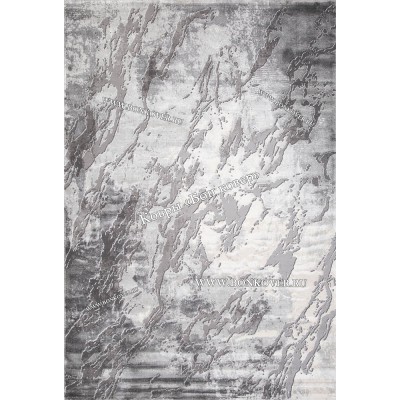 Абстрактный ковер дизайн 96 серый